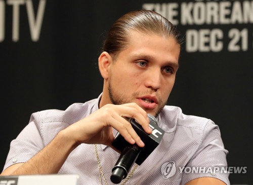 부상으로 출전이 무산된 브라이언 오르테가[연합뉴스 자료사진]