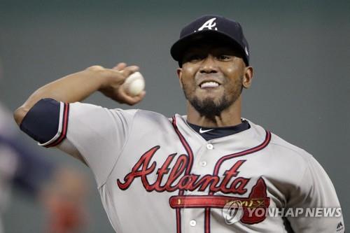 역투하는 훌리오 테헤란[AP=연합뉴스 자료사진]