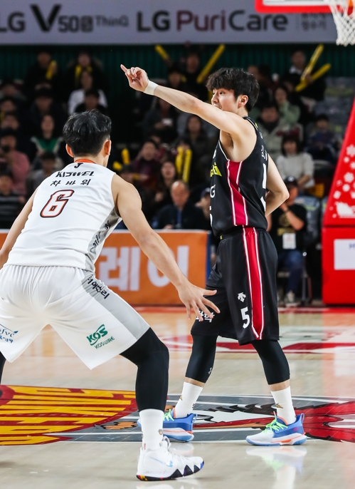 LG의 김시래[KBL 제공]