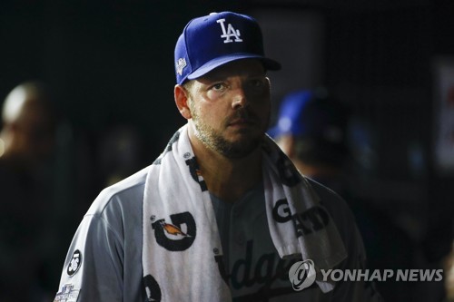 다저스에서 뛰던 리치 힐[AP=연합뉴스 자료사진]