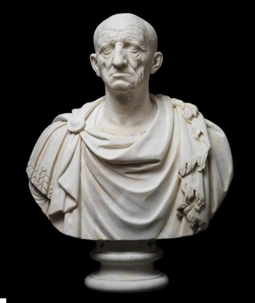 고대 로마의 노인 조각상. [ANSA 통신]