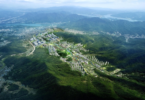 하남 교산지구 조감도[경기도 제공. 재판매 및 DB 금지]