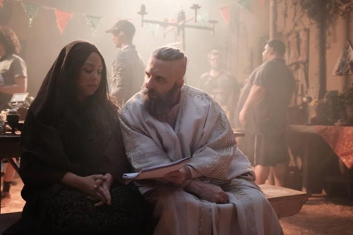 영화 '예수의 첫 번째 유혹'의 한 장면브라질에서 예수를 동성애자로 묘사한 영화 '예수의 첫 번째 유혹'을 둘러싸고 사법부와 종교계, 영화업계 간에 논란이 가열하고 있다. [브라질 영화사 '포르타 두스 푼두스' 제공]