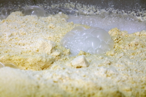 충남 청양 대치양조장 술 익는 모습[국립민속박물관 제공]