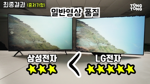 LG의 함박웃음 소리가 들리는 건 기분 탓이었을까.