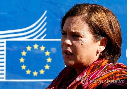 메리 루 맥도널드 신페인당 대표[로이터=연합뉴스]