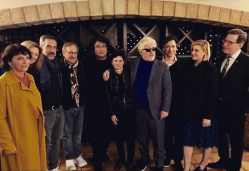 '기생충' 봉준호 감독 등이 참석한 오스카 후보 만찬 사진[토드 필립스 감독 인스타그램 캡처·재판매 및 DB 금지]