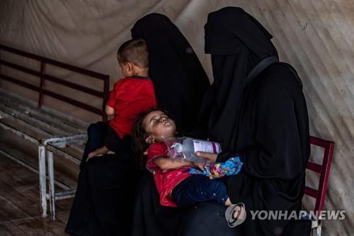 시리아 알홀 난민캠프[AFP=연합뉴스]