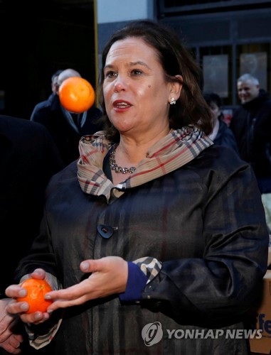 메리 루 맥도널드 신페인당 대표 [로이터=연합뉴스]