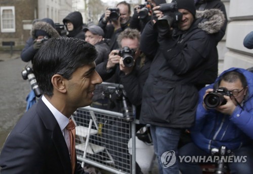 신임 리시 수낙 영국 재무장관 [AP=연합뉴스]
