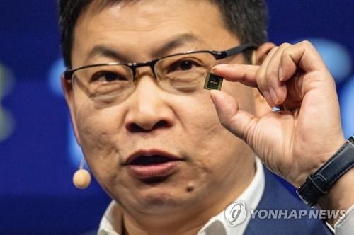 화웨이 5G 통합칩 '기린 990'  자료 사진