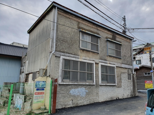 통영 중앙동 근대주택[경남도 제공. 재판매 및 DB 금지]