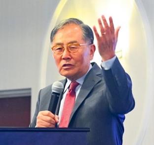 박선근 회장이 특강하는 장면[본인 제공]