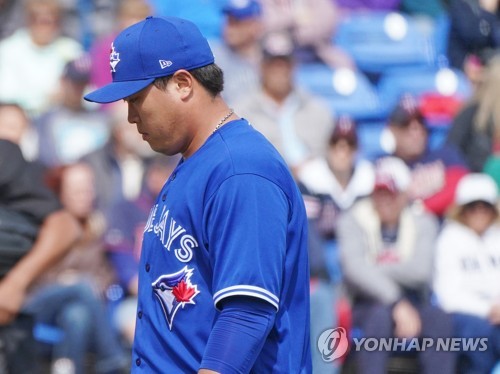 토론토 블루제이스 류현진[연합뉴스 자료사진]