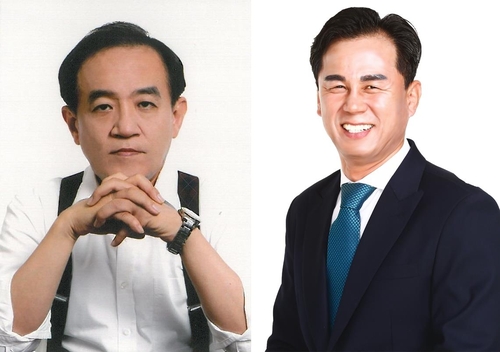왼쪽부터 동래 진성호 후보, 중영도구 정창범 후보[선거관리위원회]