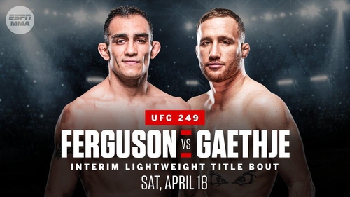 UFC 249 메인이벤트에서 격돌하는 퍼거슨-게이치[UFC 제공. 재배포 및 DB 금지]