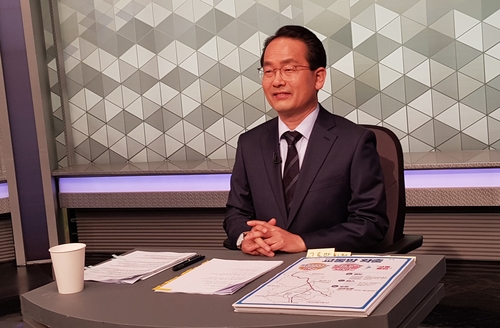 강준현 후보[촬영 박주영 기자]