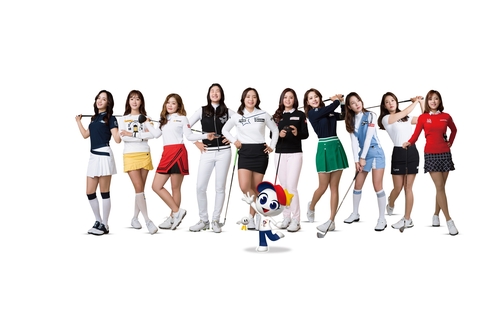 2020년 KLPGA 홍보모델.[KLPGA 제공]