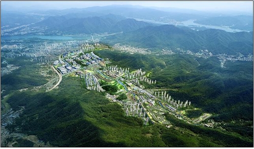 하남 교산지구 조감도[경기도 제공. 재판매 및 DB 금지]