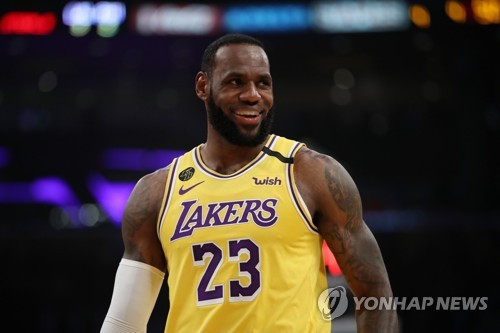 르브론 제임스[AFP=연합뉴스]