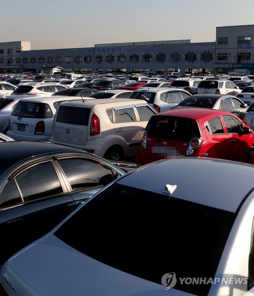 중고차 매매단지[연합뉴스 자료사진]