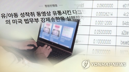 '다크웹 성착취' 손정우, 미국 송환 추진[연합뉴스TV 제공]