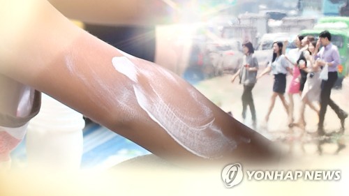 폭염에 강해진 자외선(CG)[연합뉴스TV 제공]