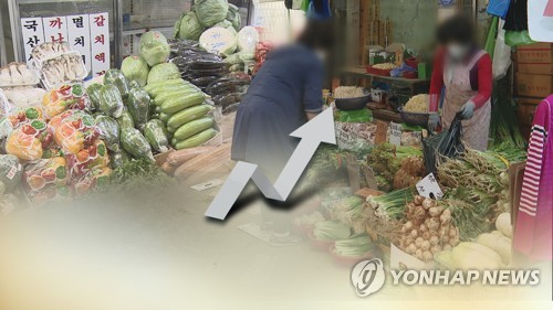 채소 가격 '들썩'(CG)[연합뉴스TV 제공]