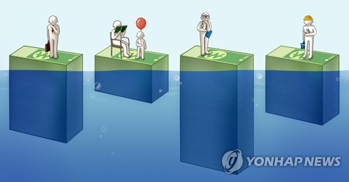 기본소득 (PG)[김민아 제작] 일러스트