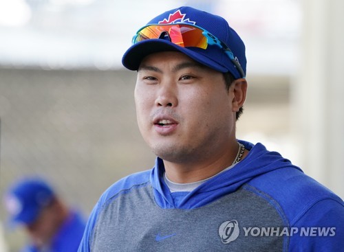 토론토 블루제이스 류현진[연합뉴스 자료사진]