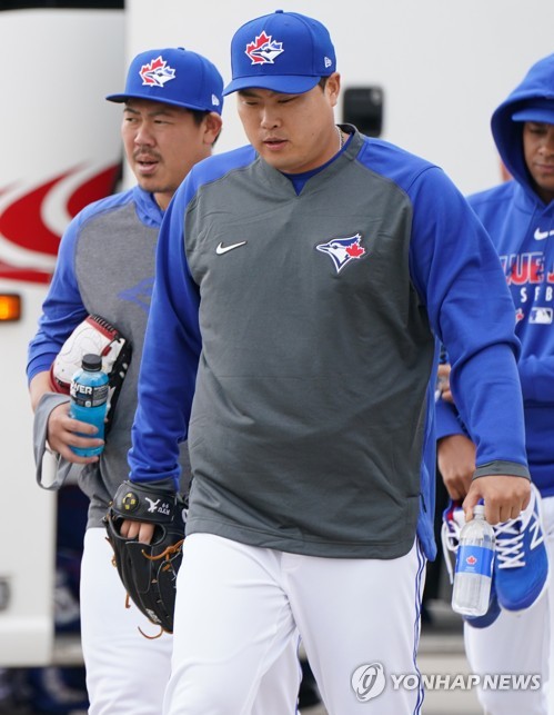 토론토 블루제이스 류현진[연합뉴스 자료사진]