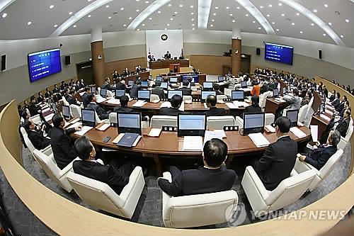 창원시의회 본회의[연합뉴스 자료사진]