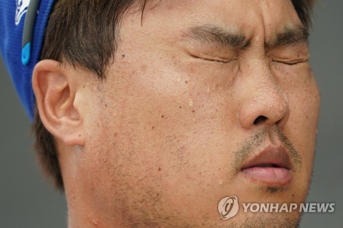 토론토 블루제이스 류현진[연합뉴스 자료사진]