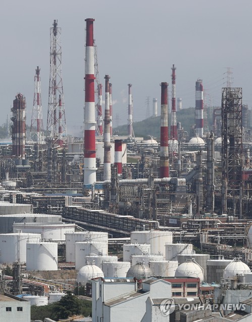 울산 석유화학공단[연합뉴스 자료사진]