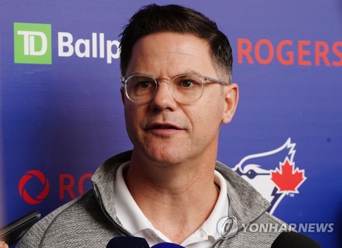 로스 앳킨스 토론토 단장[연합뉴스 자료사진]