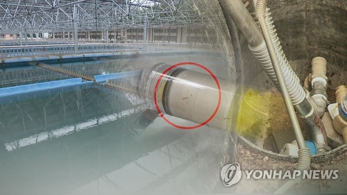 "인천 수돗물 유충, 정수장서 관로 거쳐 가정으로" (CG)[연합뉴스TV 제공]