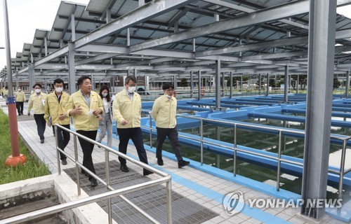 부산시, 적산정수장 긴급 점검