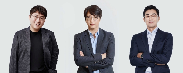 박시혁, 윤석준, 박지원 (빅히트엔터테인먼트 제공)
