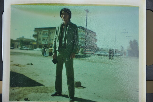 사우디아라비아 공사 현장. 손인국씨 제공