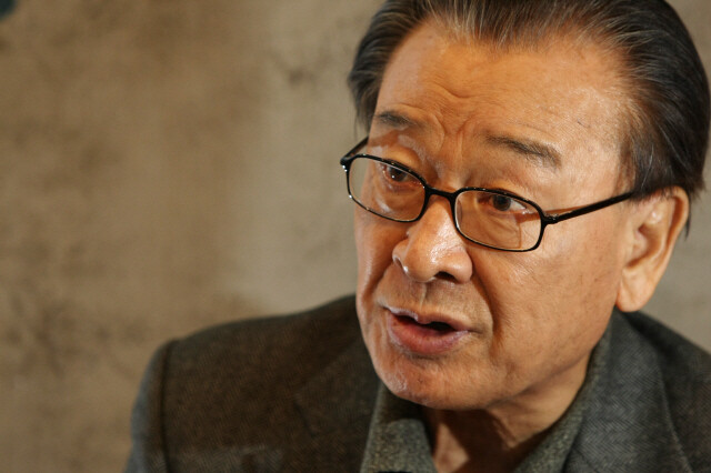 배우 이순재씨. <한겨레> 자료 사진