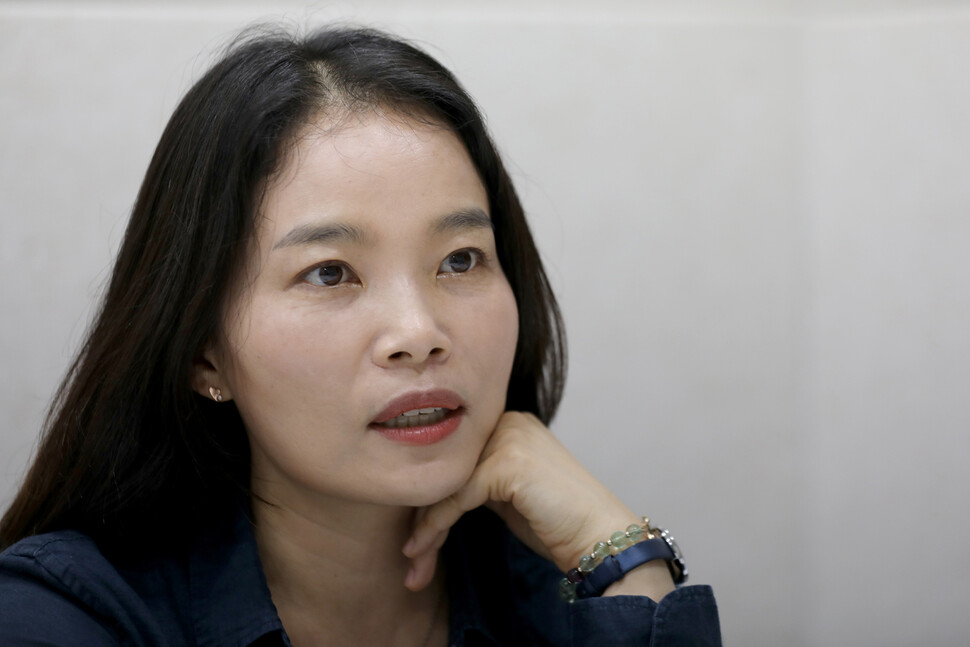 김영서 상담사. 장철규 선임기자 chang21@hani.co.kr