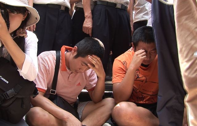 상지대학 민주화 투쟁을 기록한 다큐멘터리 ‘졸업’. 시네마달 제공