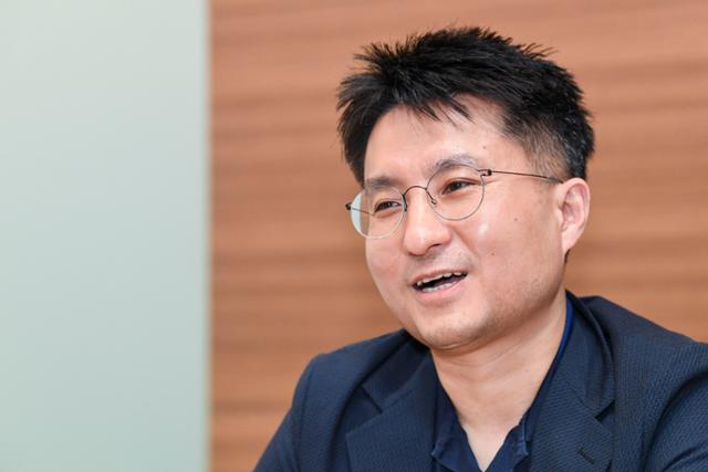 [저작권 한국일보]이준승 샤플앤컴퍼니 대표는 향후 현장에 파견하는 인력관리까지 직접 관리하는 회사로 키우는 것이 목표다. 이한호 기자