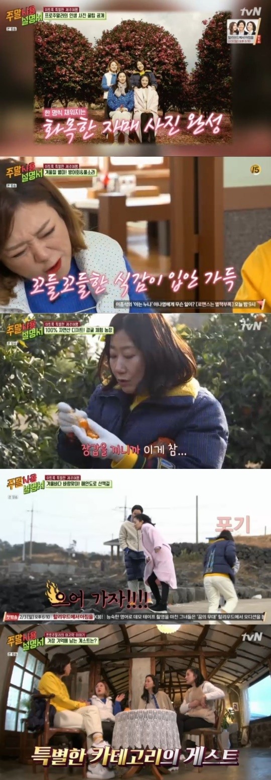 tvN '주말 사용 설명서' 캡처