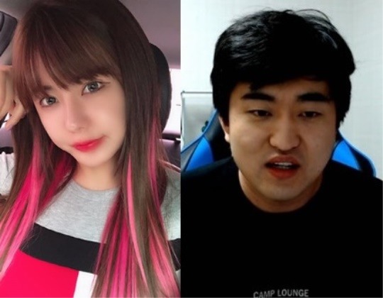 류지혜, 이영호/사진=SNS, 개인방송 캡처