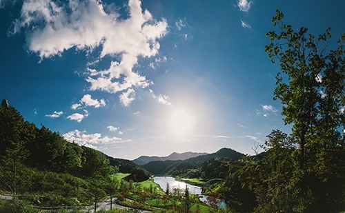 비전코스 전경(블루마운틴 사진).