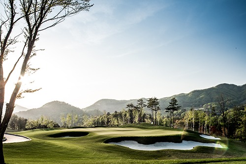 챌린지코스 5번홀(블루마운틴 사진).