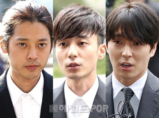 정준영, 로이킴, 최종훈 / 사진=헤럴드POP DB