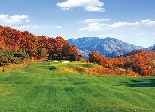 에떼코스 7번 '깜깜이홀'(몽베르CC 사진).