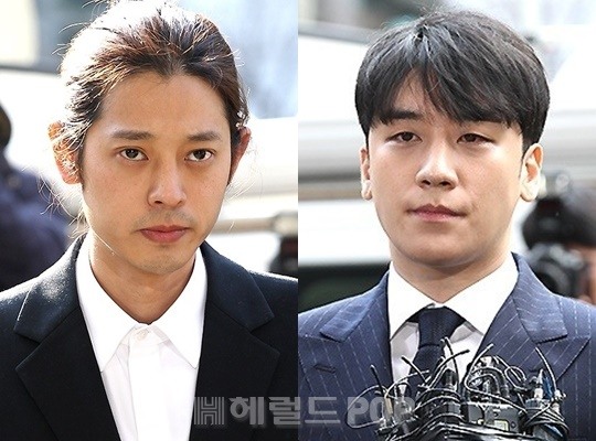 정준영, 승리 / 사진=민선유 기자